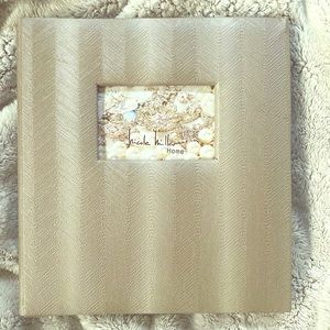 Nicole Miller Home Photo Album Silver Sparkly